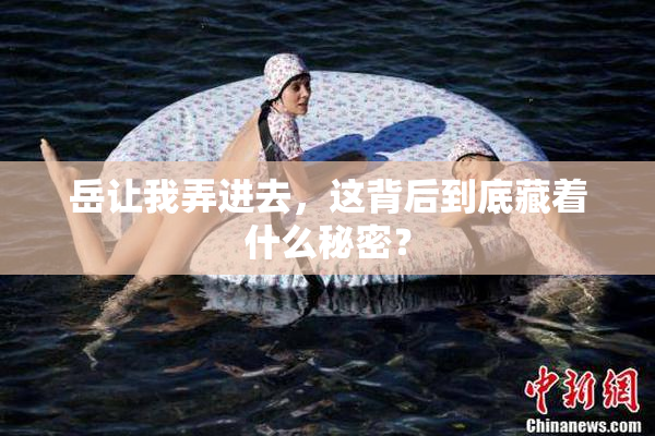 岳让我弄进去，这背后到底藏着什么秘密？