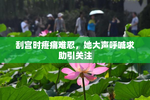 刮宫时疼痛难忍，她大声呼喊求助引关注
