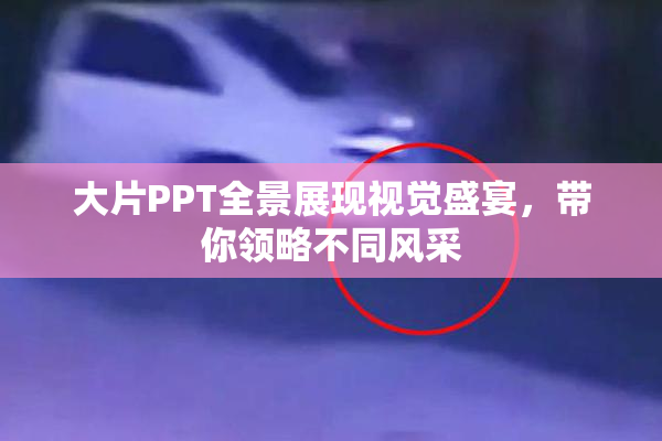 大片PPT全景展现视觉盛宴，带你领略不同风采
