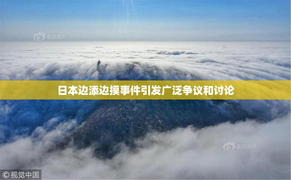 日本边添边摸事件引发广泛争议和讨论