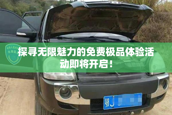 探寻无限魅力的免费极品体验活动即将开启！