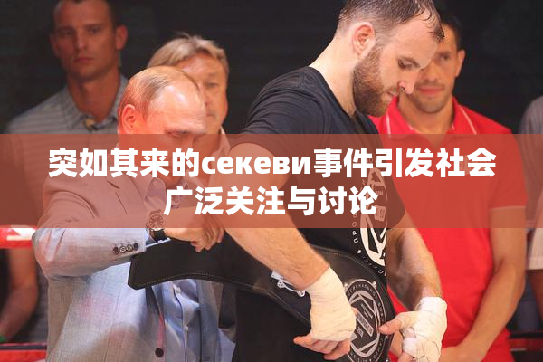 突如其来的ceкеви事件引发社会广泛关注与讨论