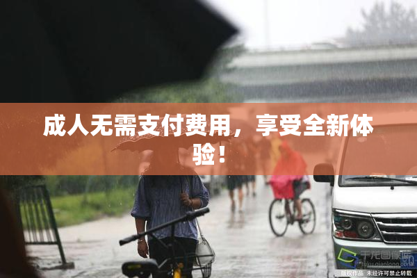 成人无需支付费用，享受全新体验！