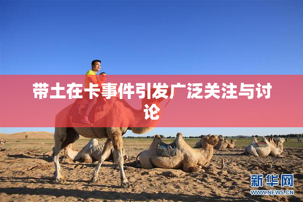 带土在卡事件引发广泛关注与讨论