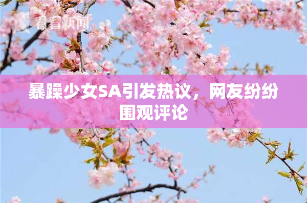 暴躁少女SA引发热议，网友纷纷围观评论