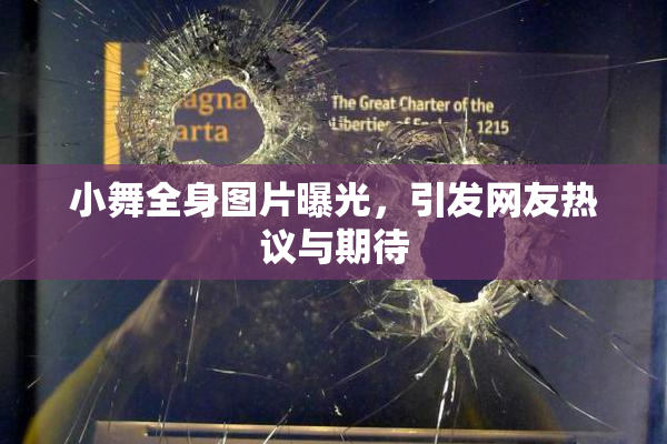 小舞全身图片曝光，引发网友热议与期待
