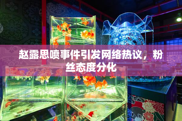 赵露思喷事件引发网络热议，粉丝态度分化