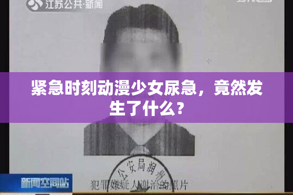 紧急时刻动漫少女尿急，竟然发生了什么？