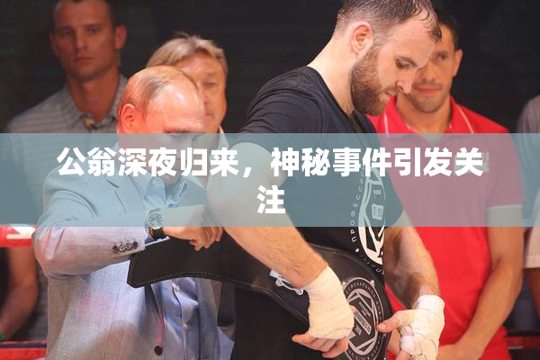 公翁深夜归来，神秘事件引发关注