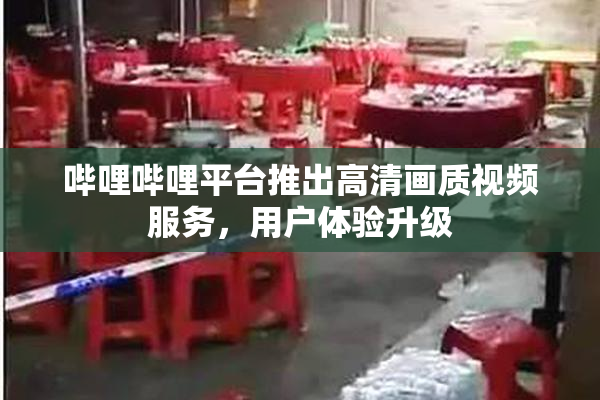 哔哩哔哩平台推出高清画质视频服务，用户体验升级
