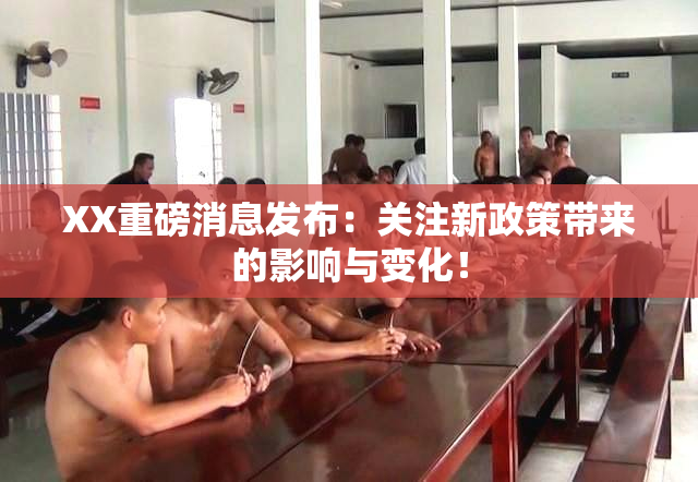 XX重磅消息发布：关注新政策带来的影响与变化！