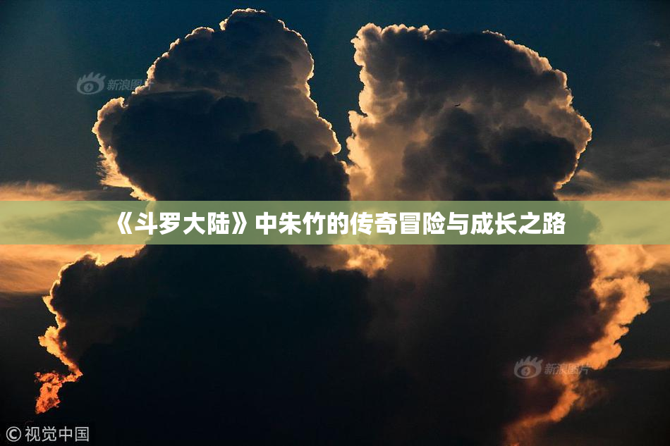 《斗罗大陆》中朱竹的传奇冒险与成长之路