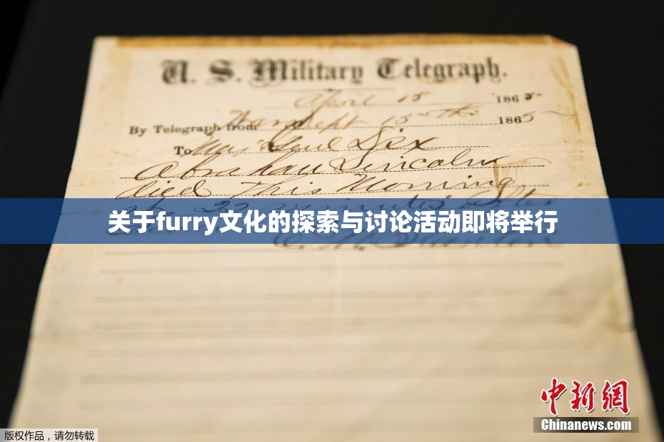 关于furry文化的探索与讨论活动即将举行