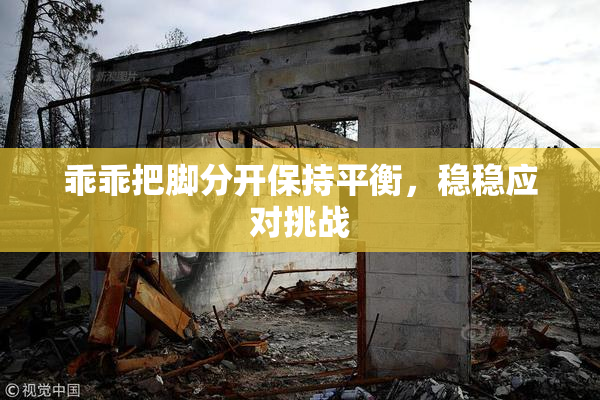 乖乖把脚分开保持平衡，稳稳应对挑战