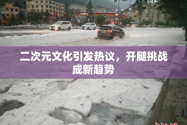 二次元文化引发热议，开腿挑战成新趋势