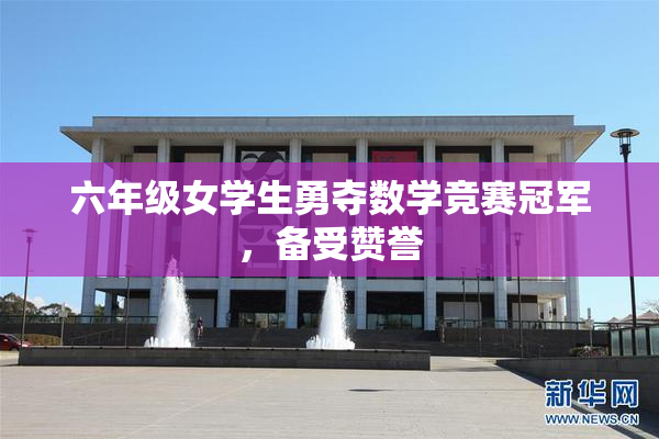 六年级女学生勇夺数学竞赛冠军，备受赞誉