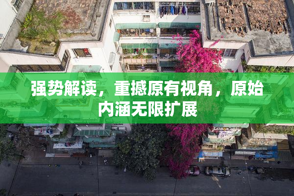 强势解读，重撼原有视角，原始内涵无限扩展