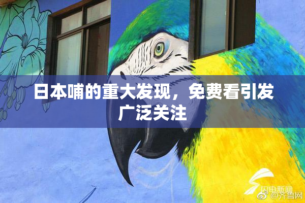 日本哺的重大发现，免费看引发广泛关注