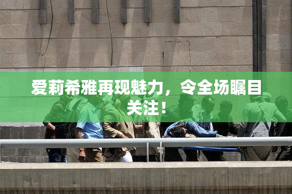 爱莉希雅再现魅力，令全场瞩目关注！