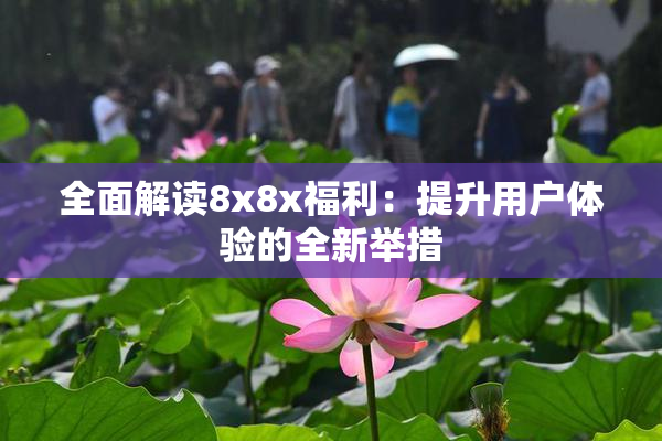 全面解读8x8x福利：提升用户体验的全新举措