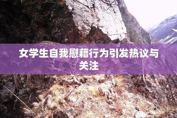 女学生自我慰藉行为引发热议与关注