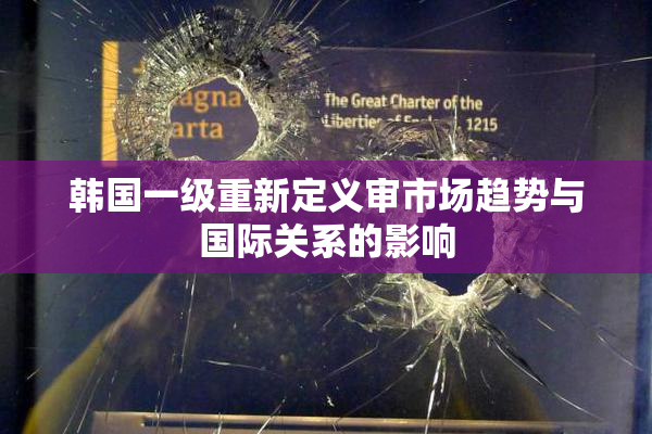 韩国一级重新定义审市场趋势与国际关系的影响