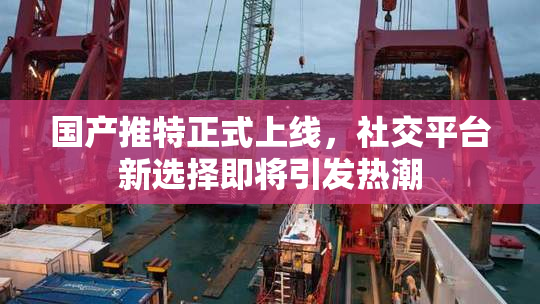国产推特正式上线，社交平台新选择即将引发热潮