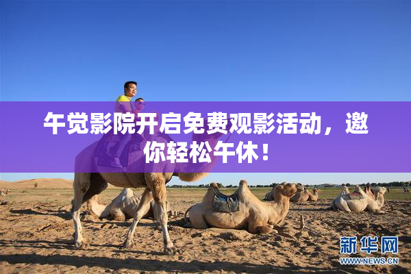 午觉影院开启免费观影活动，邀你轻松午休！