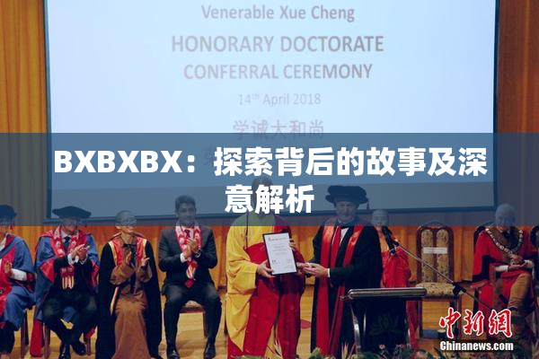 BXBXBX：探索背后的故事及深意解析
