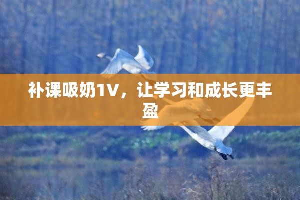 补课吸奶1V，让学习和成长更丰盈