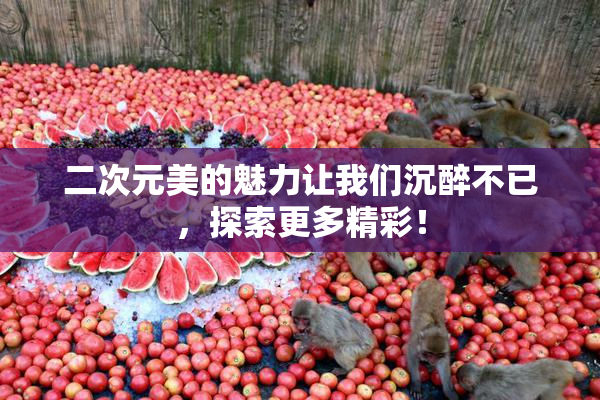 二次元美的魅力让我们沉醉不已，探索更多精彩！