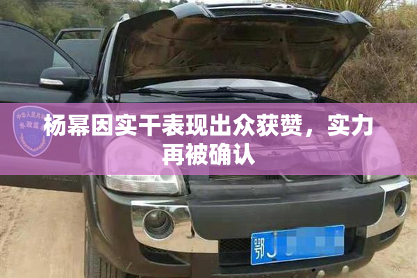 杨幂因实干表现出众获赞，实力再被确认