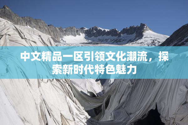 中文精品一区引领文化潮流，探索新时代特色魅力