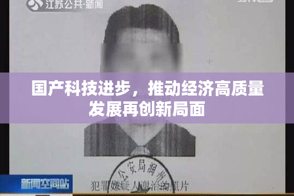 国产科技进步，推动经济高质量发展再创新局面