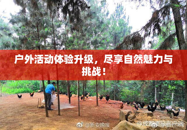 户外活动体验升级，尽享自然魅力与挑战！
