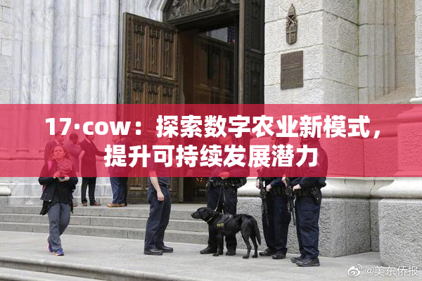 17·cow：探索数字农业新模式，提升可持续发展潜力