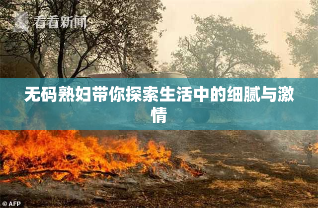 无码熟妇带你探索生活中的细腻与激情