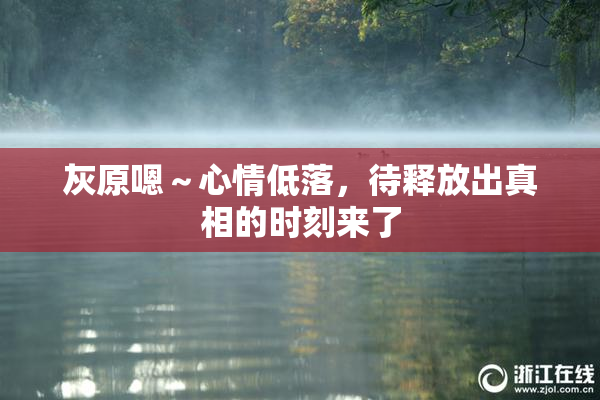 灰原嗯～心情低落，待释放出真相的时刻来了
