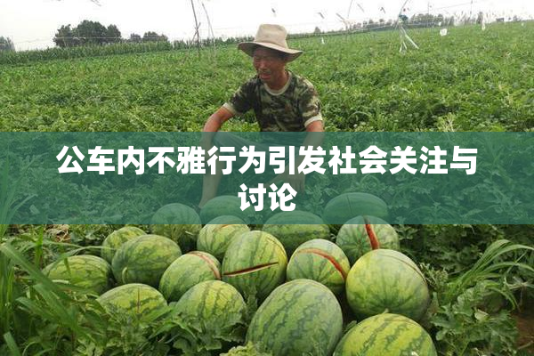 公车内不雅行为引发社会关注与讨论