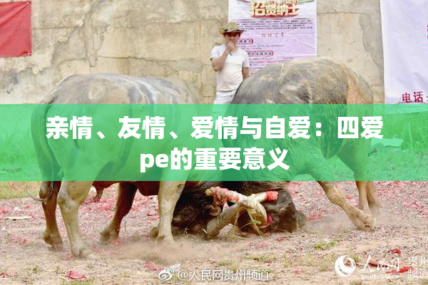 亲情、友情、爱情与自爱：四爱pe的重要意义