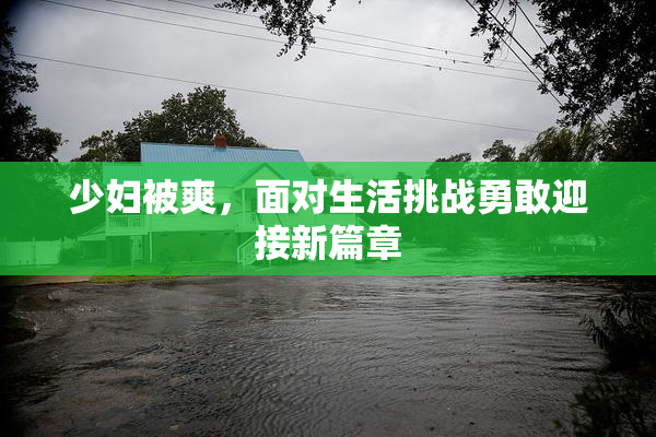 少妇被爽，面对生活挑战勇敢迎接新篇章