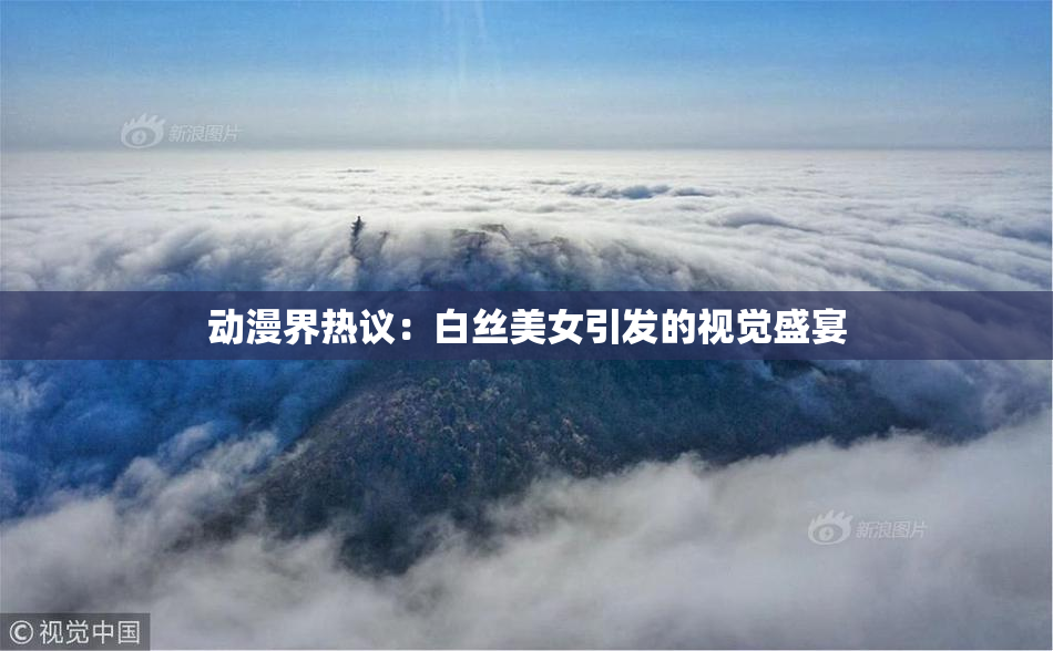 动漫界热议：白丝美女引发的视觉盛宴