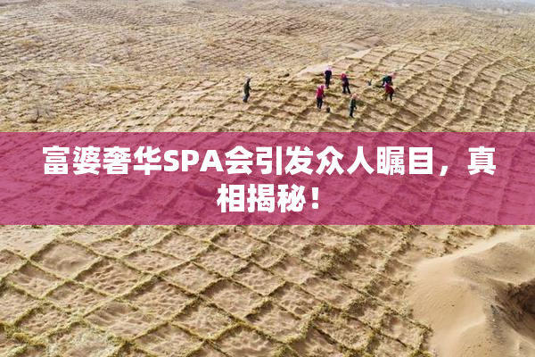 富婆奢华SPA会引发众人瞩目，真相揭秘！