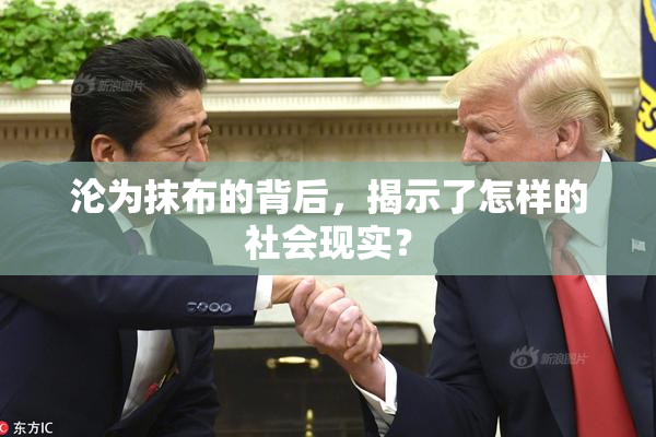 沦为抹布的背后，揭示了怎样的社会现实？