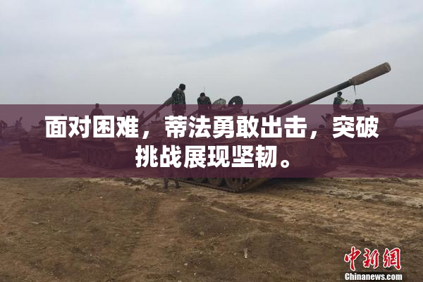 面对困难，蒂法勇敢出击，突破挑战展现坚韧。