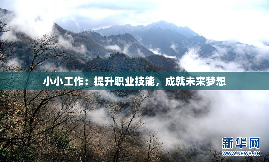 小小工作：提升职业技能，成就未来梦想