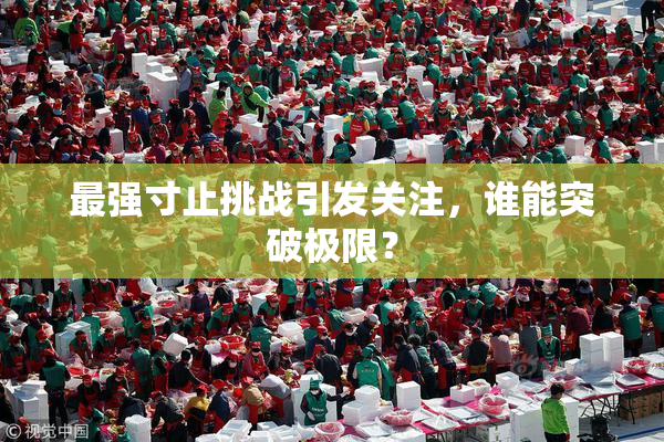 最强寸止挑战引发关注，谁能突破极限？