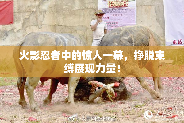 火影忍者中的惊人一幕，挣脱束缚展现力量！