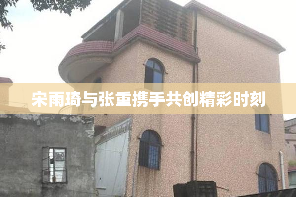 宋雨琦与张重携手共创精彩时刻