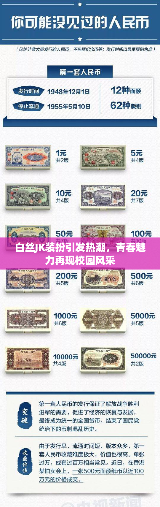 白丝JK装扮引发热潮，青春魅力再现校园风采